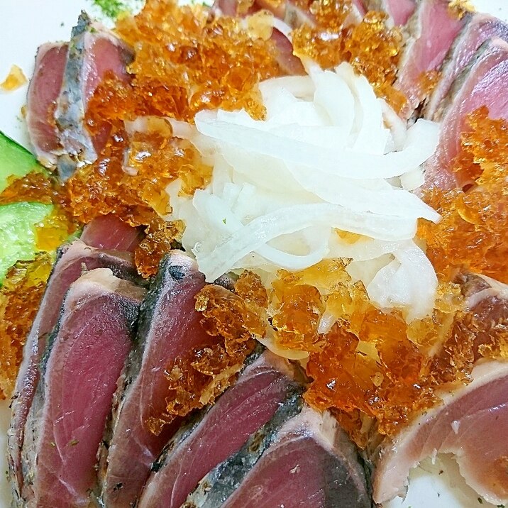 カツオのたたきに合わせる面白たれ レシピ 作り方 By ビッグさん 楽天レシピ カツオのたたきに合わせる面白たれ レシピ 作り方 By ビッグさん 楽天レシピ